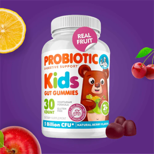 Probiotics Sugar-Free Gummies for Kids