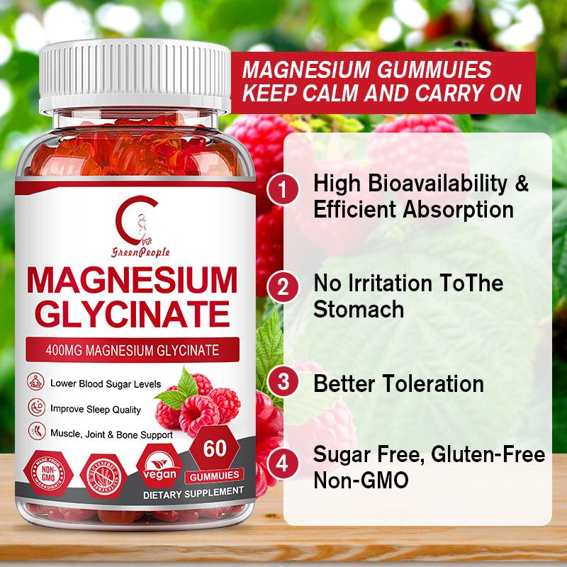 Magnesium Glycinate Gummies with L-Threonate