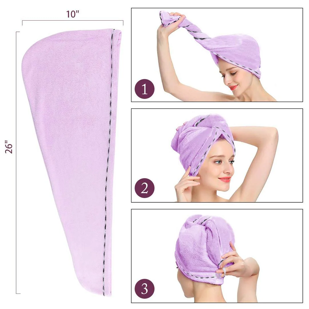 Microfiber Curl Drying Towel