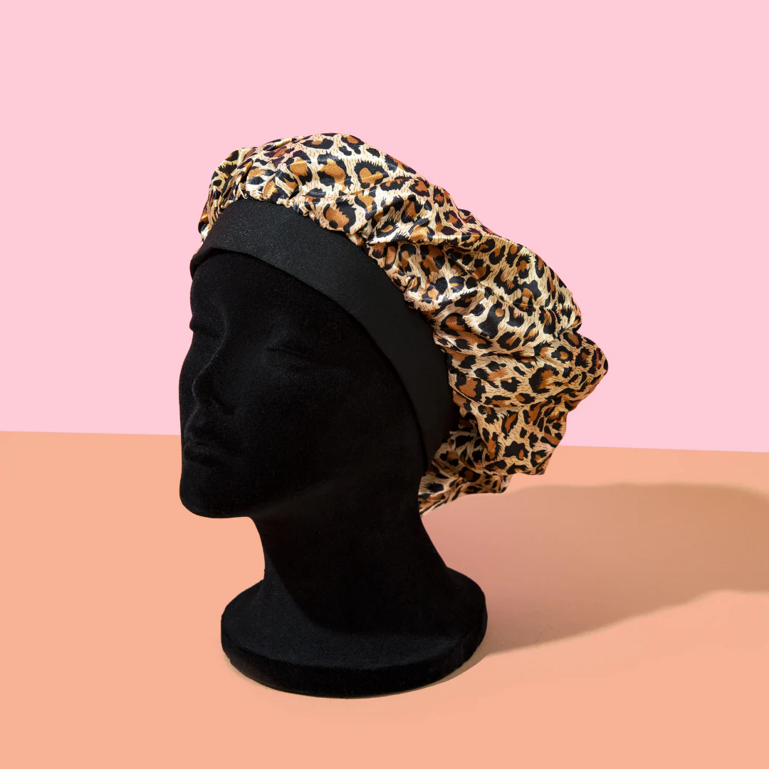 Premium Floral Satin Bonnet