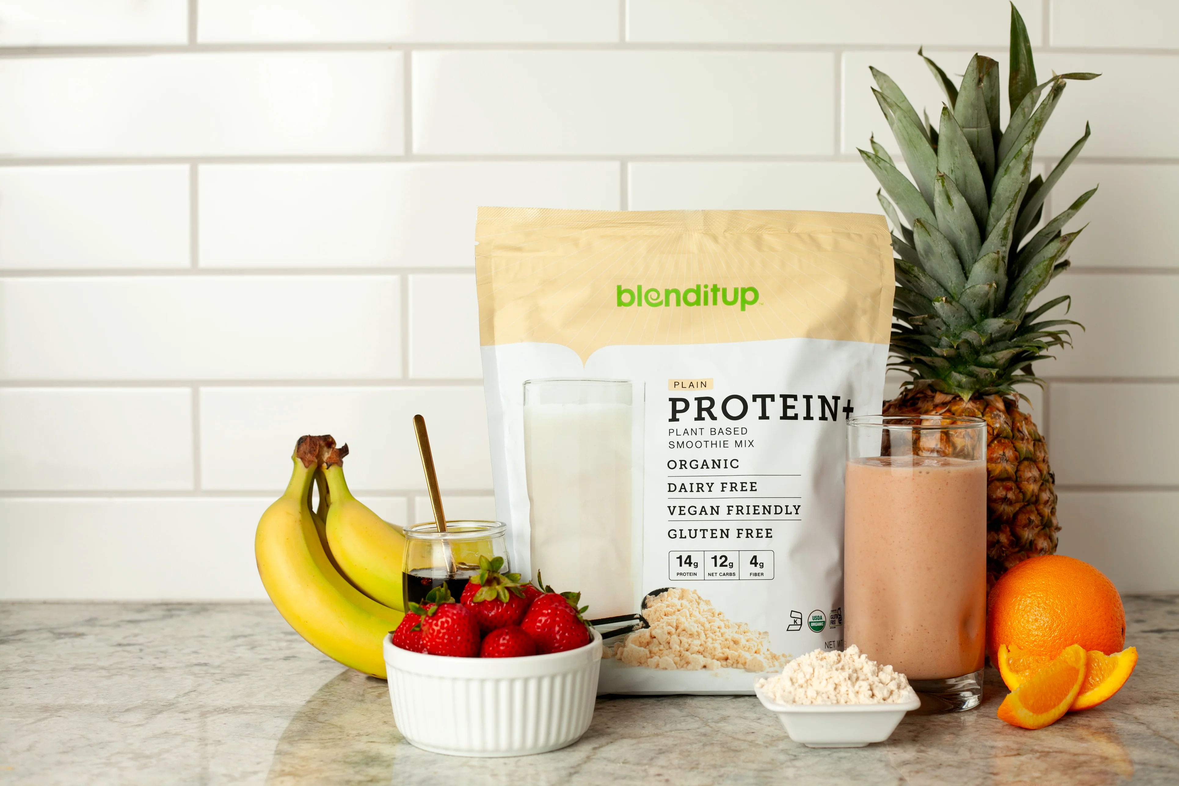 Organic Whole Vegan Protein Smoothie Mix