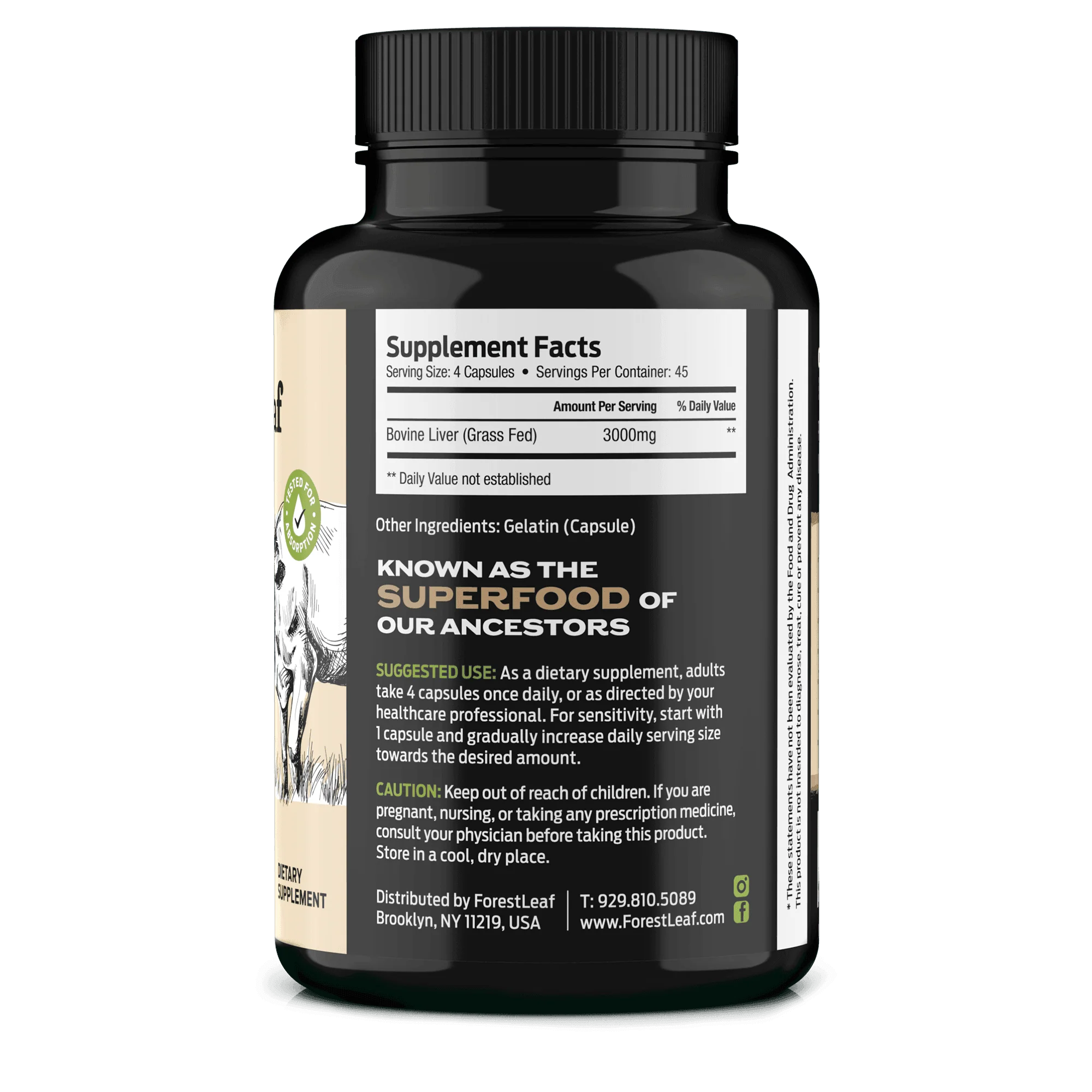 Grass Fed Beef Liver