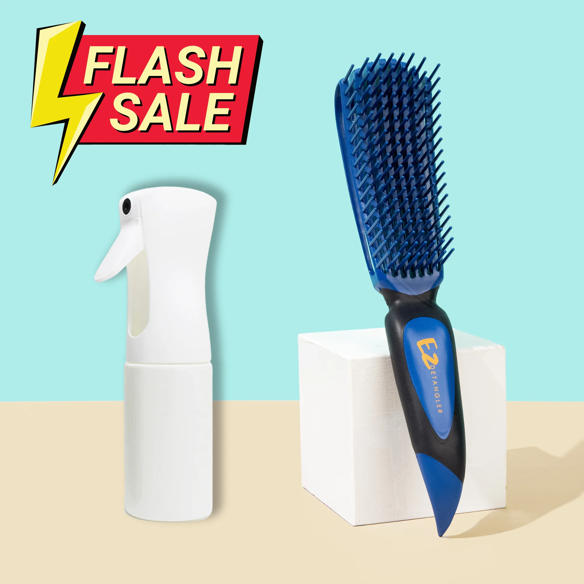 The EzDetangler™ PRO + Mist Spray