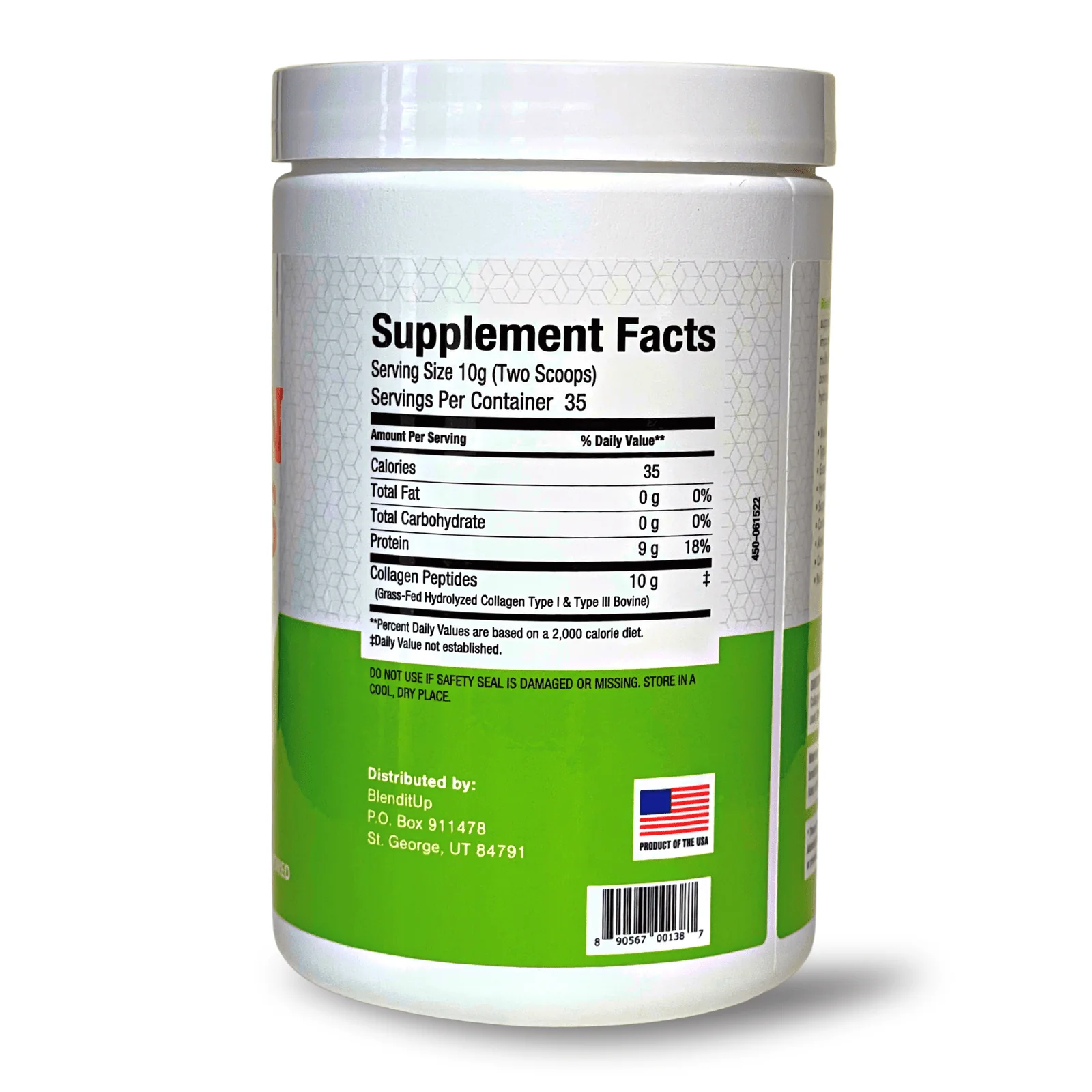 Grass-Fed Collagen Peptides Powder (Plain)