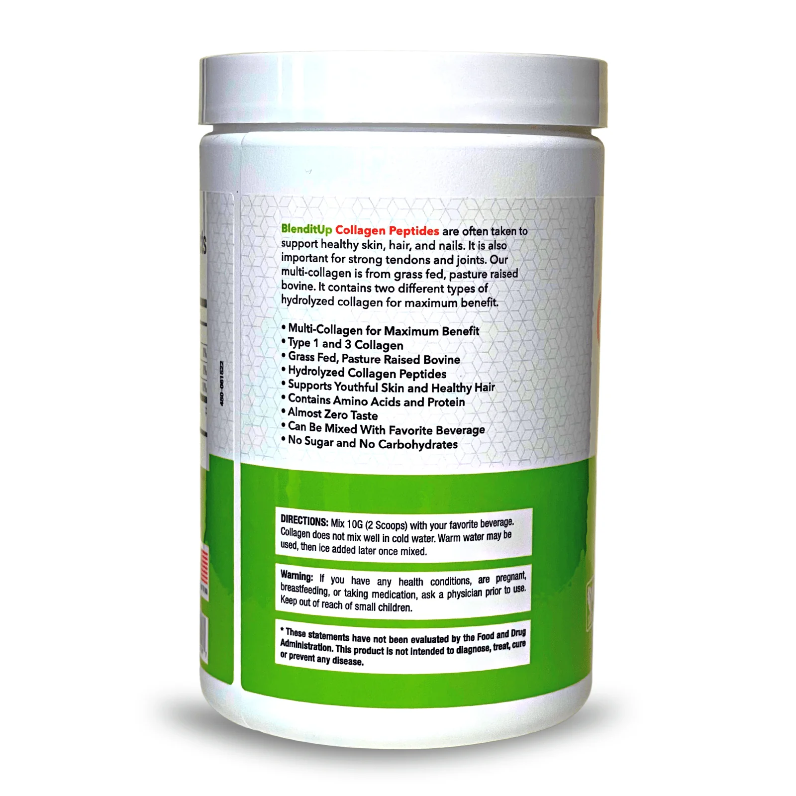 Grass-Fed Collagen Peptides Powder (Plain)