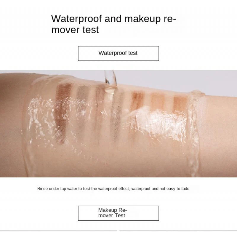 Eb05 Machete Hard Core Cable Mist Eyebrow Pencil Waterproof Sweat-Proof Natural Long Lasting Not Smudge Non-Marking Makeup Artist Special