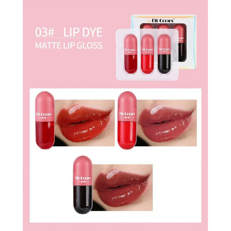 Lp03 Popular Lip Lip Stain Pearlescent Thin and Glittering Moisturizing Hydrating Temperature Control Color Changing Lip Gloss Lip Gloss Liquid Box