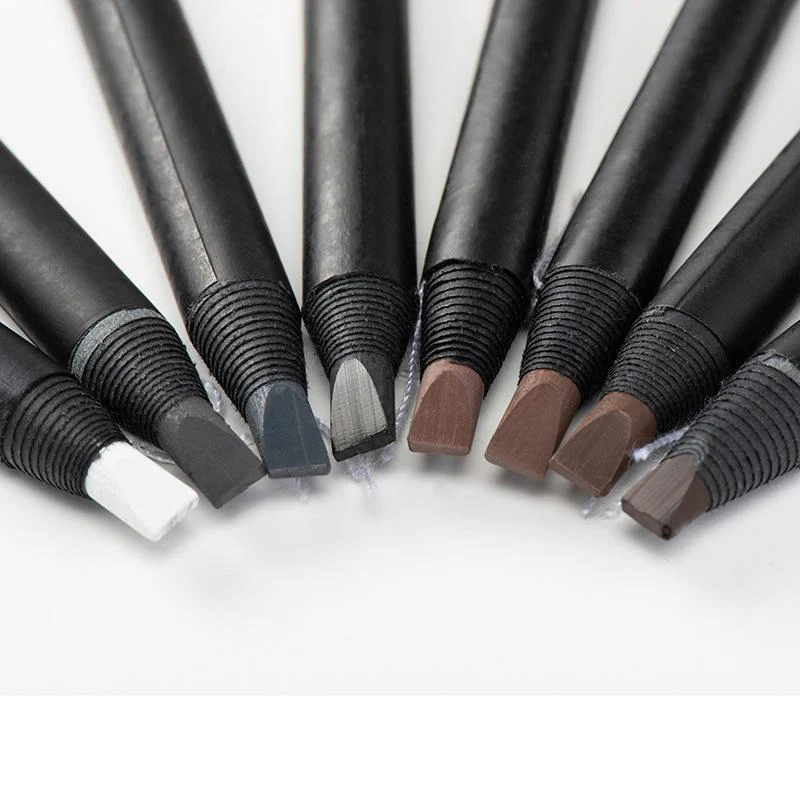 Eb05 Machete Hard Core Cable Mist Eyebrow Pencil Waterproof Sweat-Proof Natural Long Lasting Not Smudge Non-Marking Makeup Artist Special