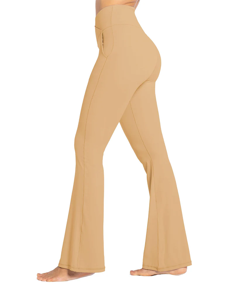 30'' Flare Leggings for Women with Pockets