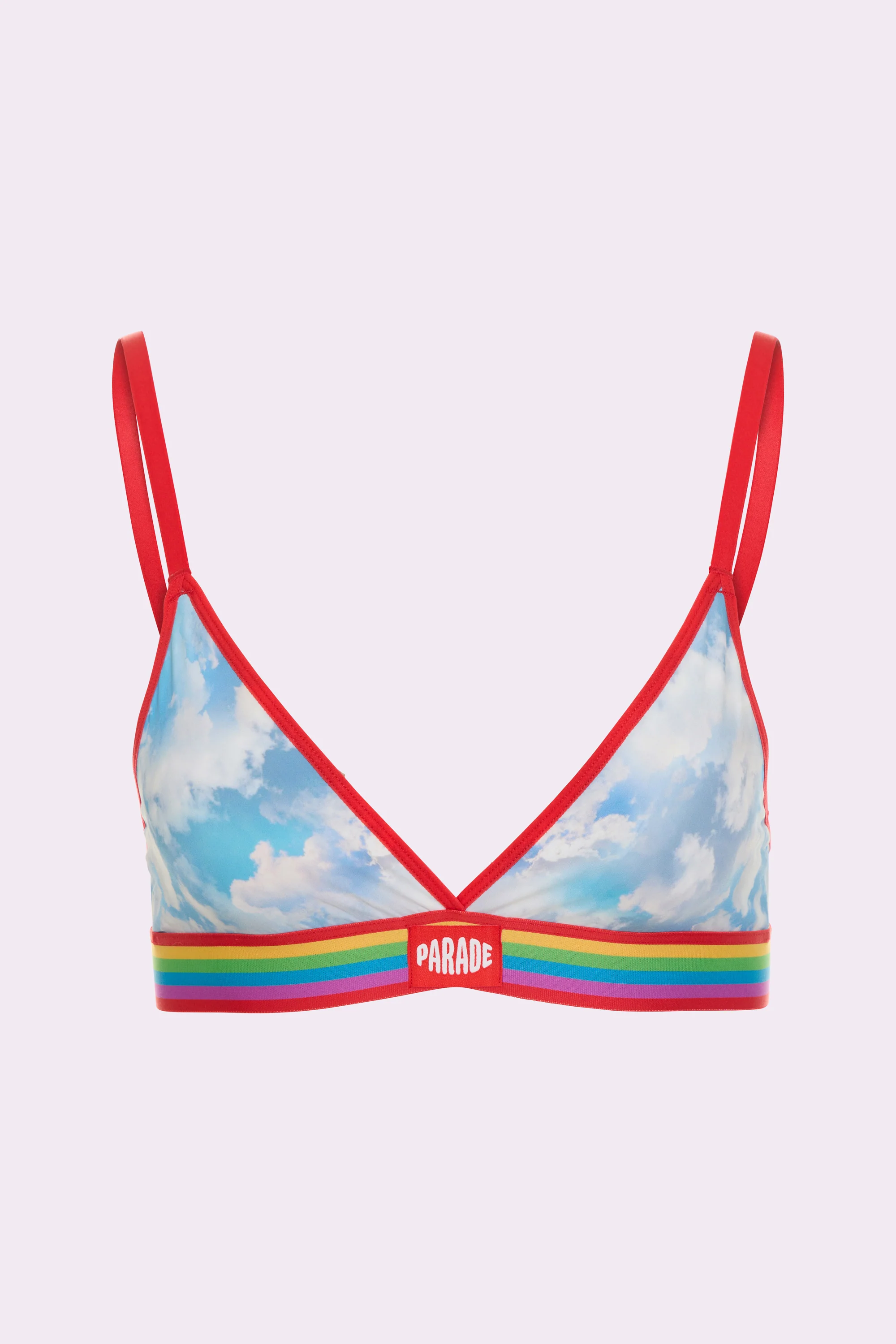 Re:Play New Triangle Bralette | Ultra-Soft Re:Play (Parade Cloud)