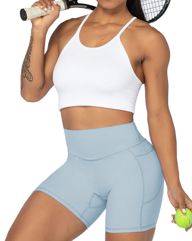 5 Biker Shorts for Women with Pockets