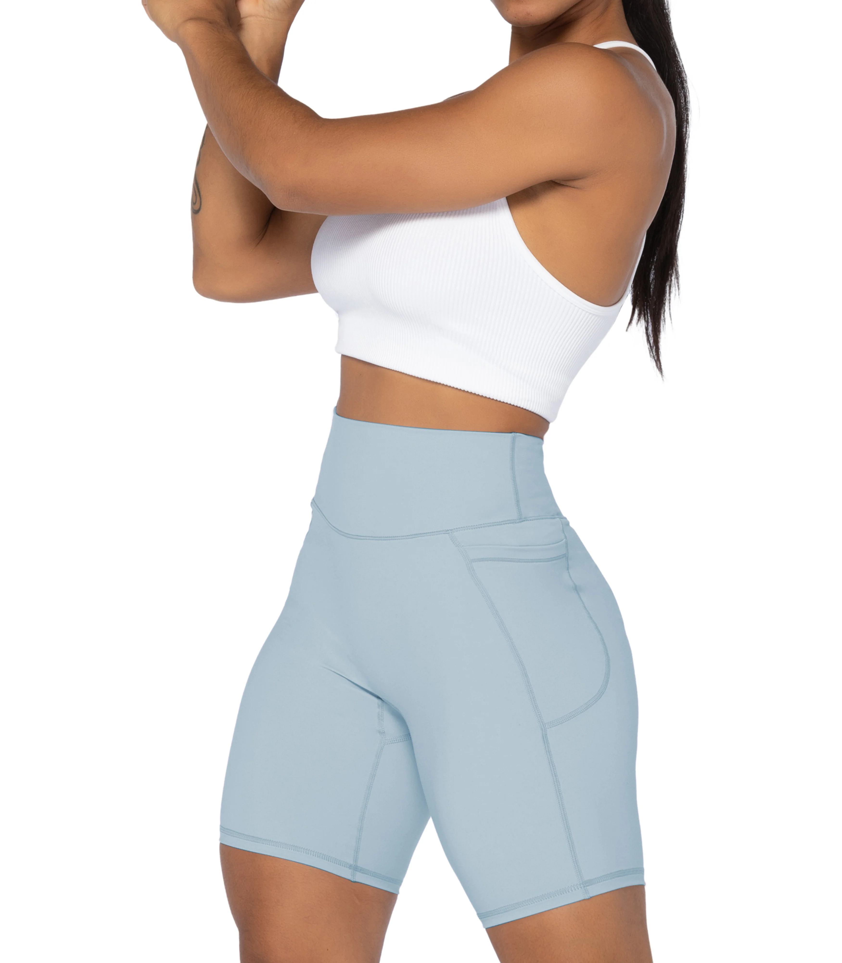 8 Biker Shorts for Women with Pockets