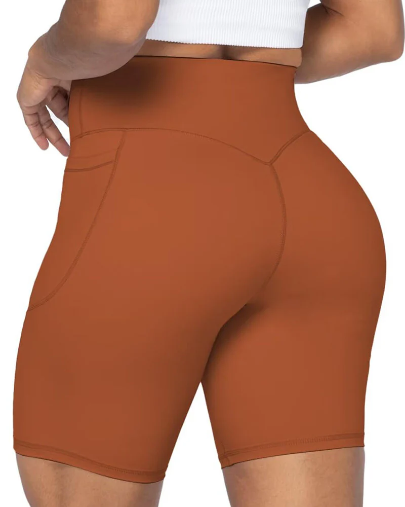 8 Biker Shorts for Women with Pockets