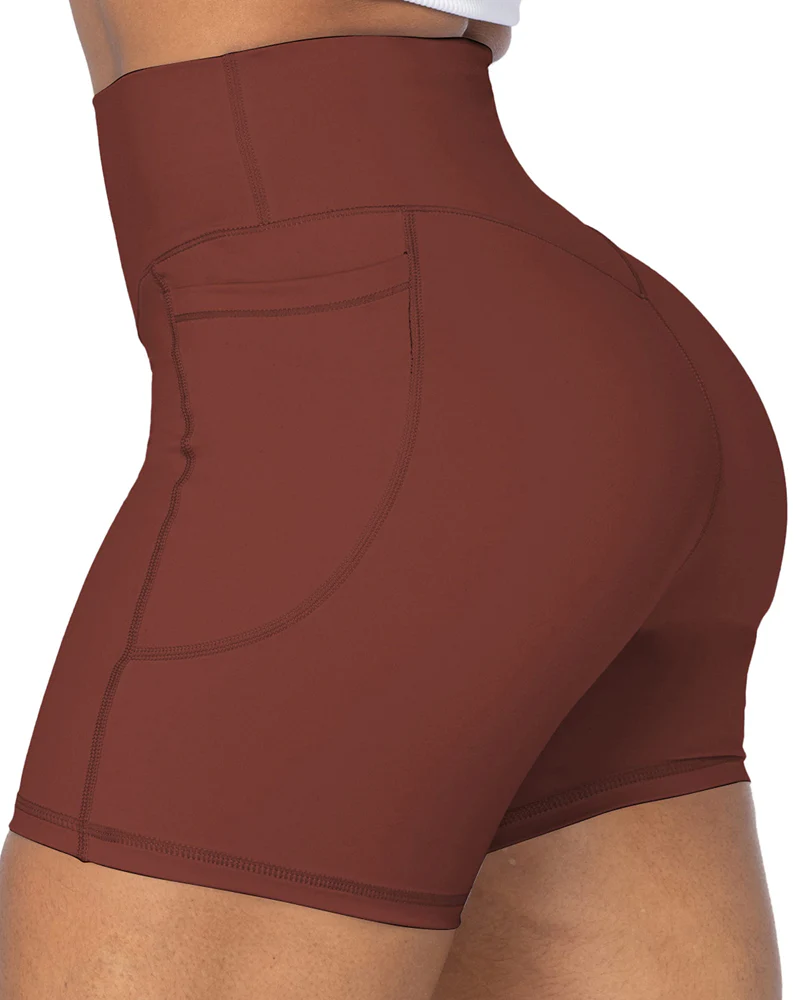 5 Biker Shorts for Women with Pockets