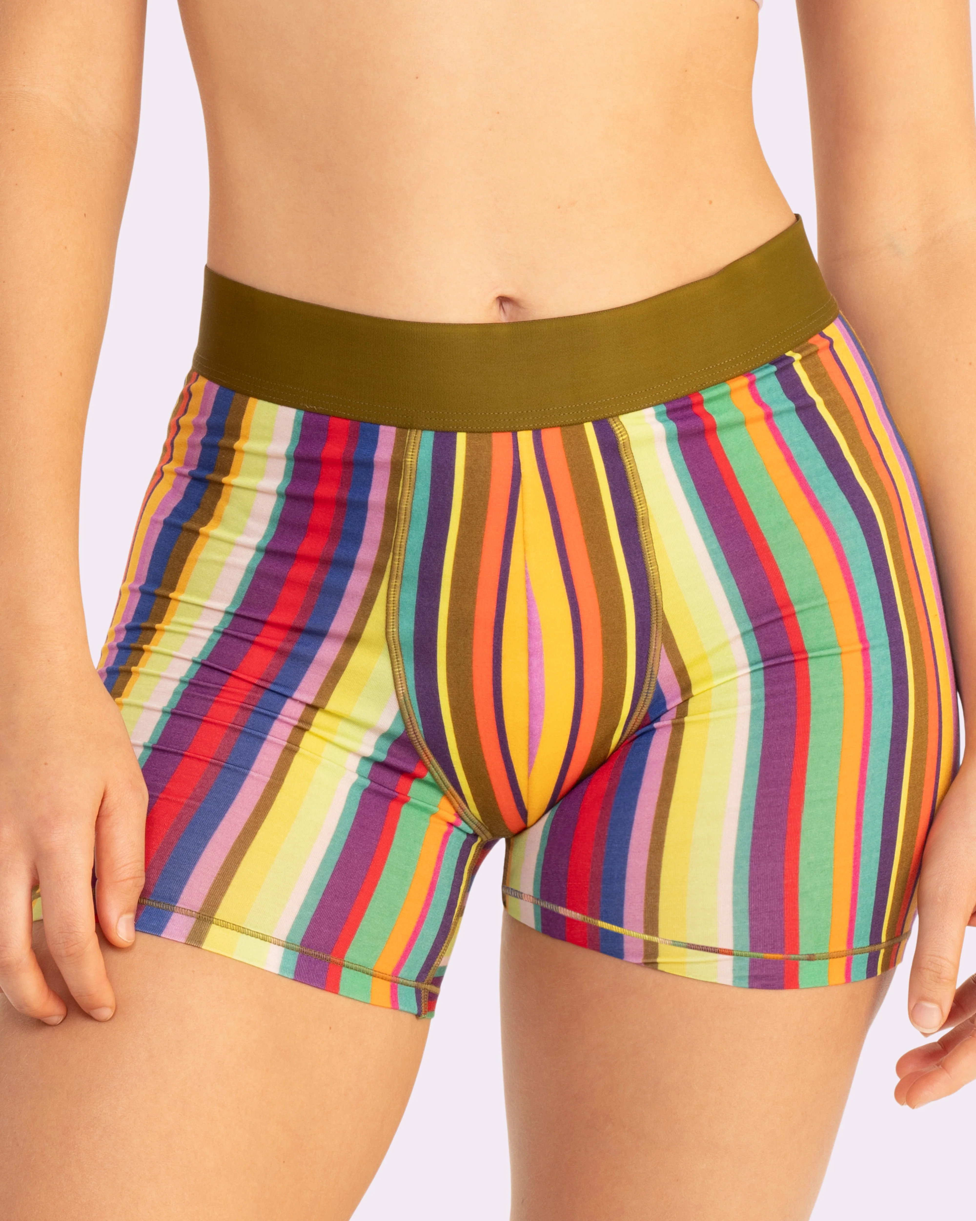 Free Comfort Boxer Brief | New:Cotton (Mira Stripe)