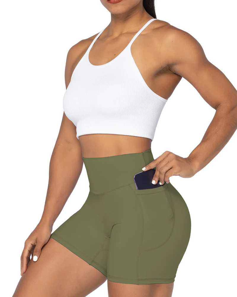 5 Biker Shorts for Women with Pockets