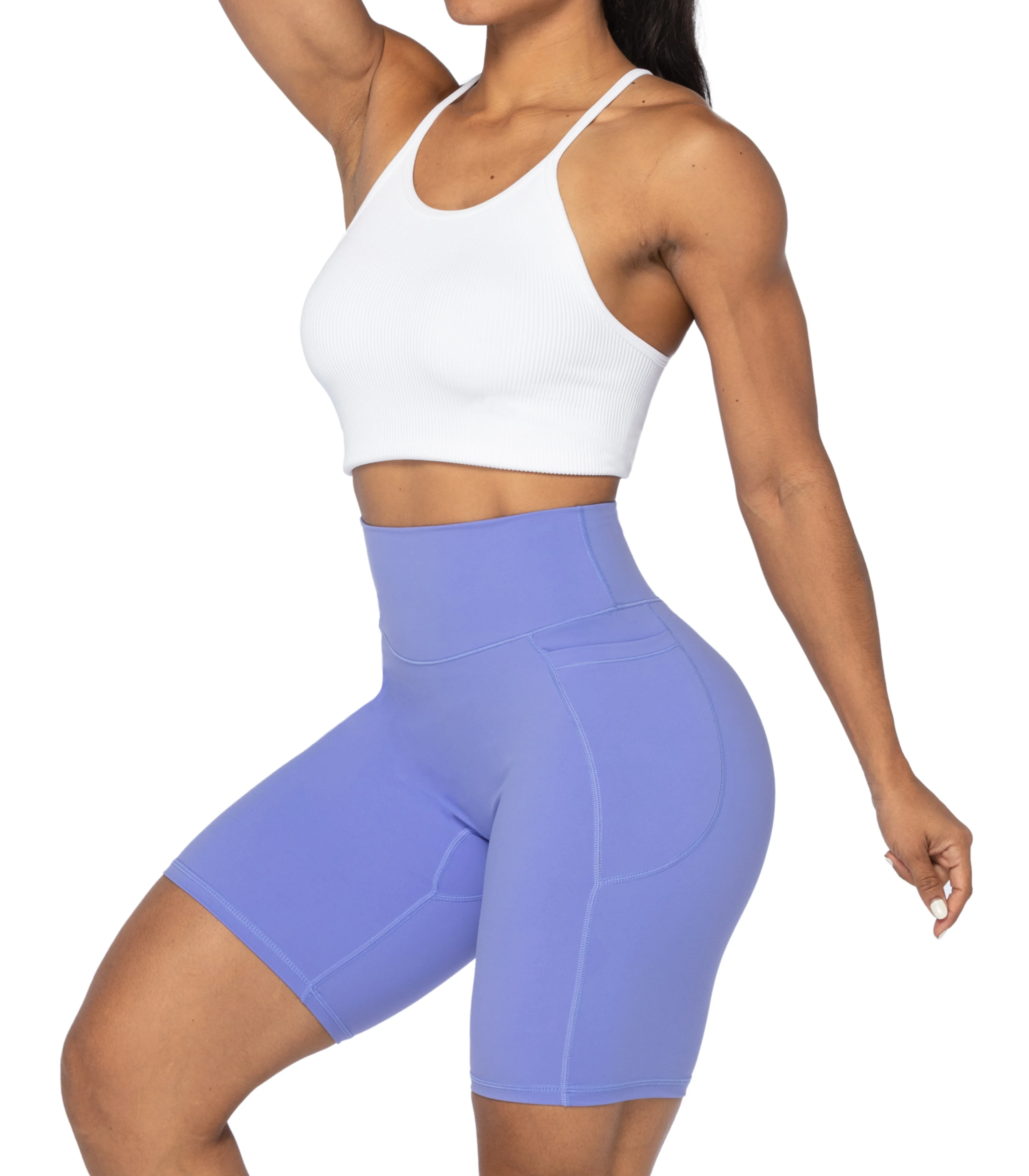 8 Biker Shorts for Women with Pockets