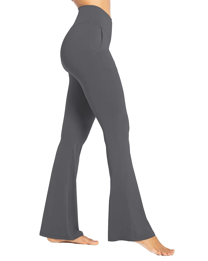 30'' Flare Leggings for Women with Pockets