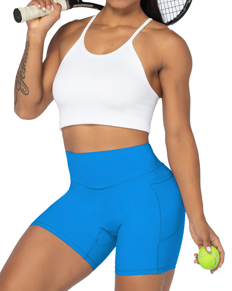 5 Biker Shorts for Women with Pockets