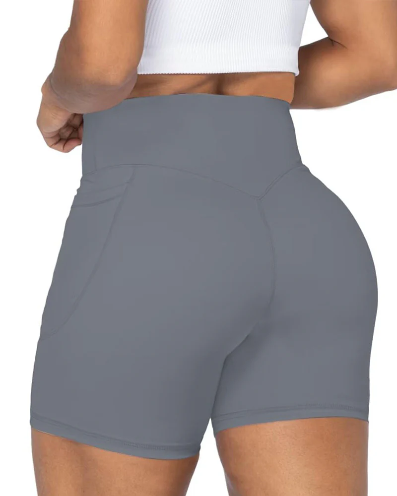 5 Biker Shorts for Women with Pockets