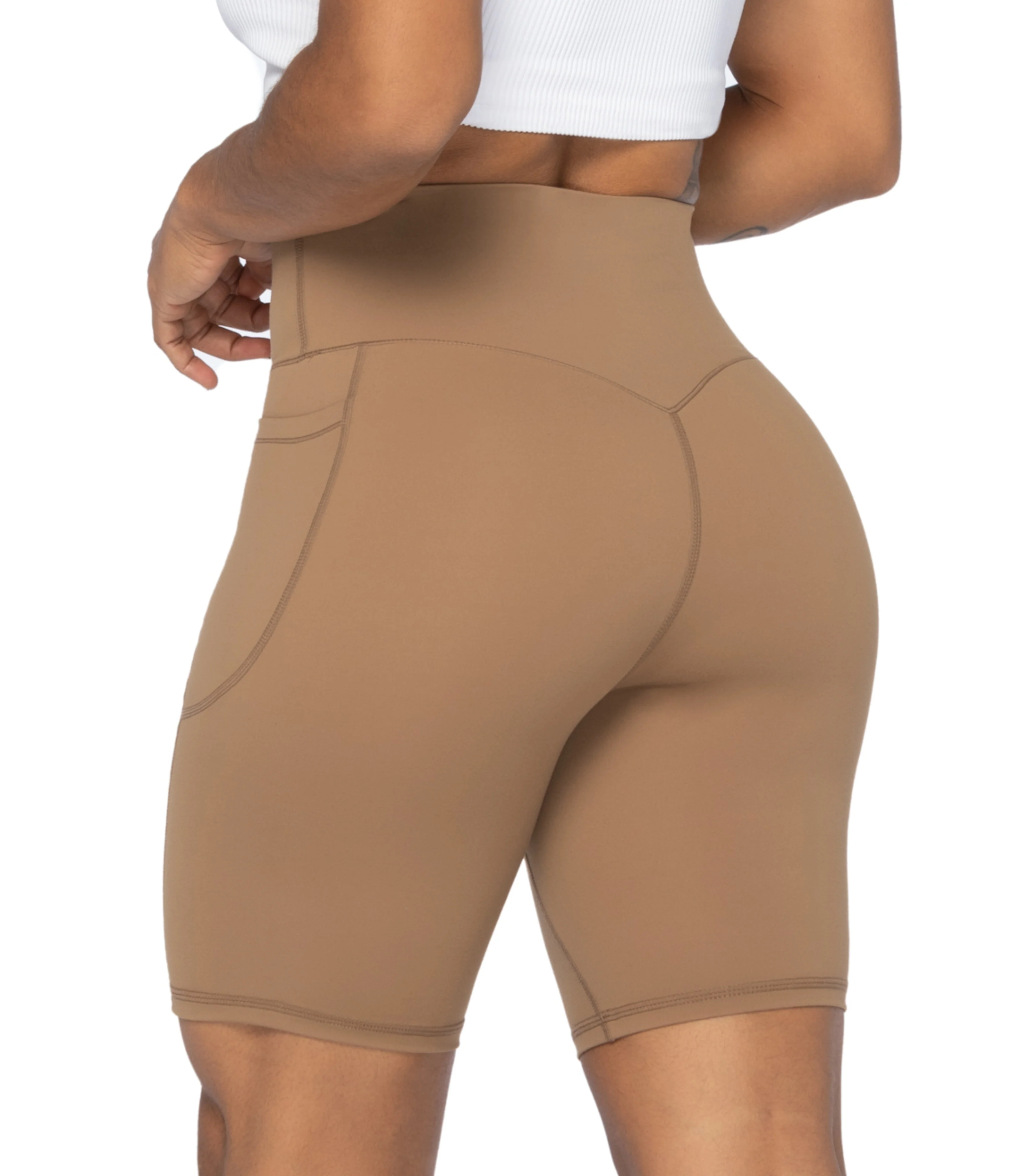 8 Biker Shorts for Women with Pockets