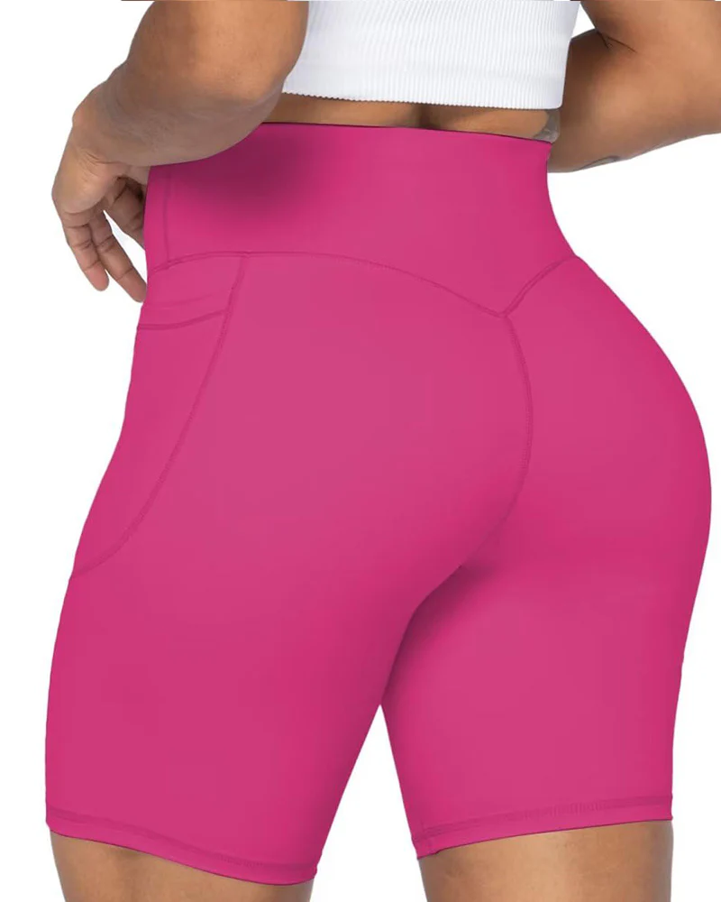 8 Biker Shorts for Women with Pockets