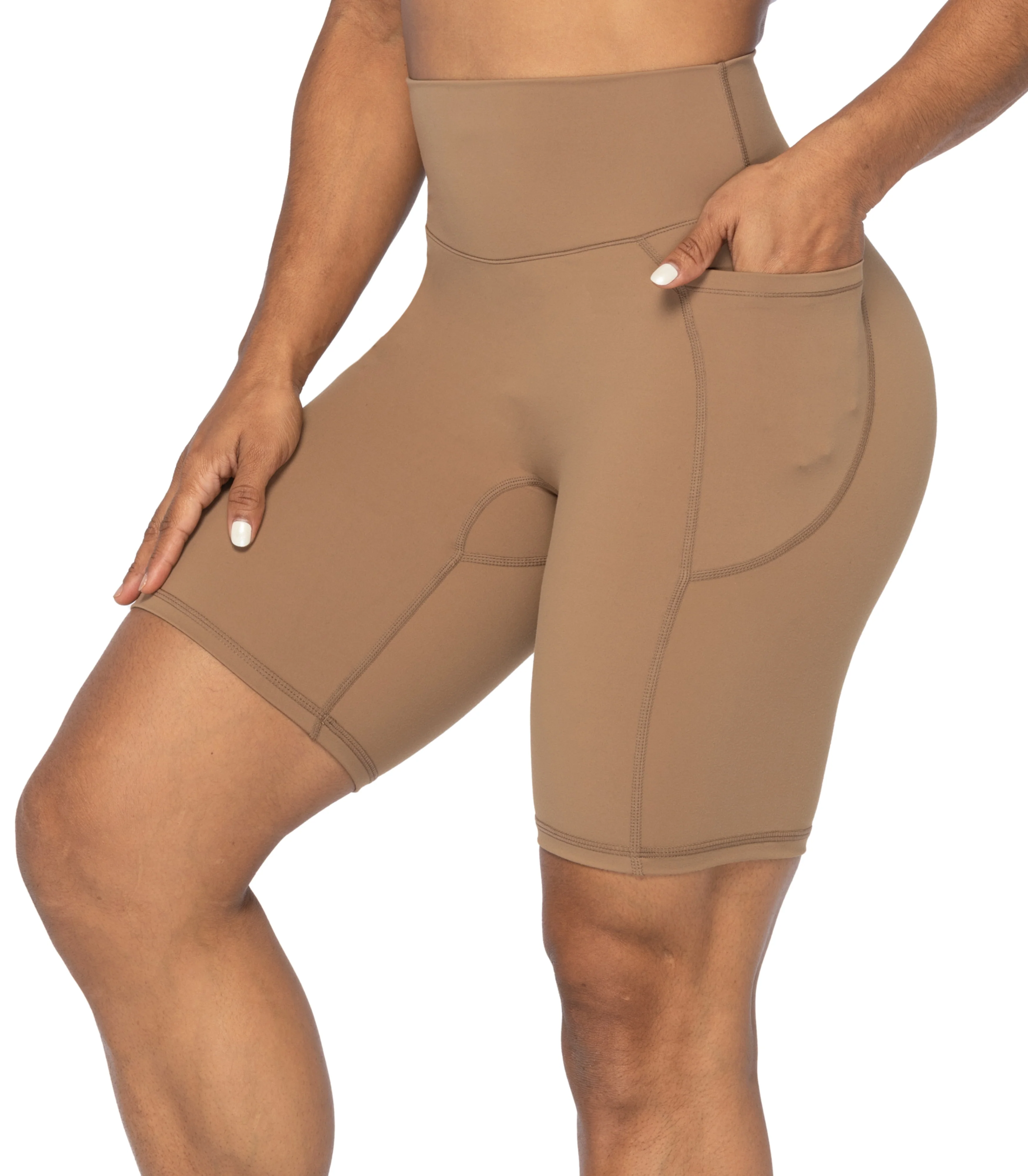 8 Biker Shorts for Women with Pockets