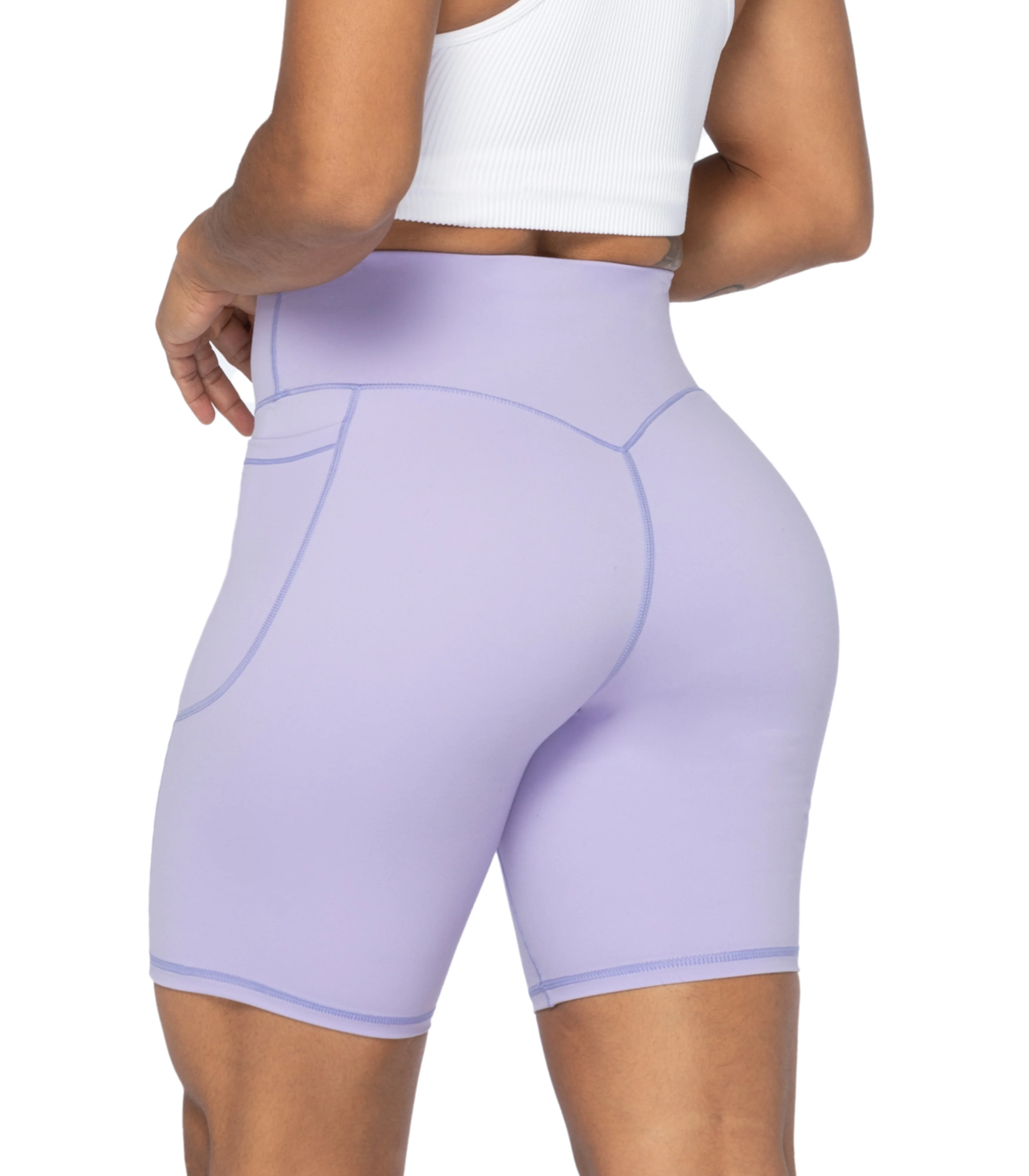 8 Biker Shorts for Women with Pockets