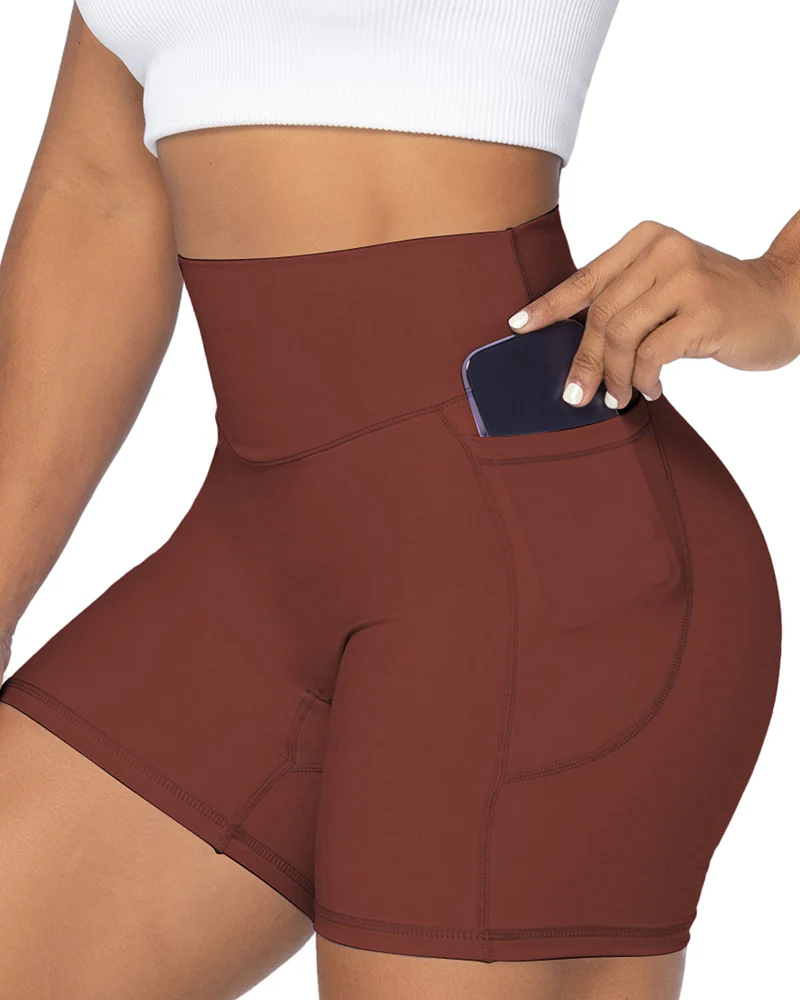 5 Biker Shorts for Women with Pockets