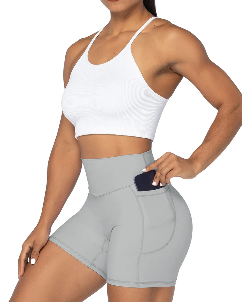 5 Biker Shorts for Women with Pockets