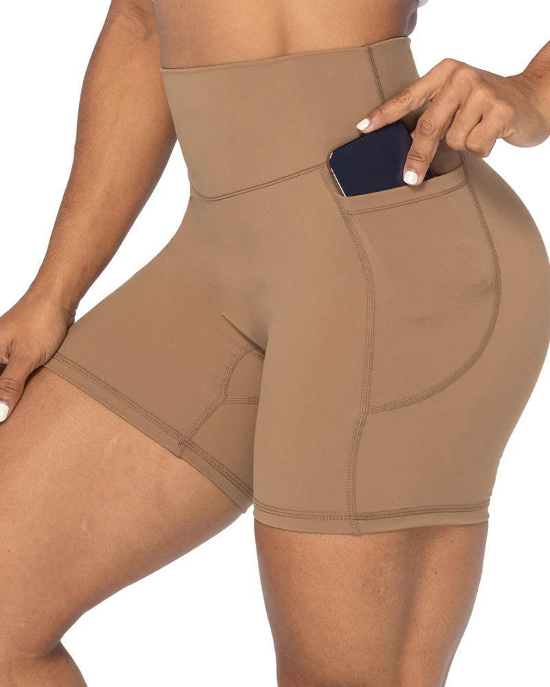 5 Biker Shorts for Women with Pockets