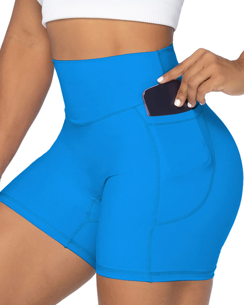 5 Biker Shorts for Women with Pockets