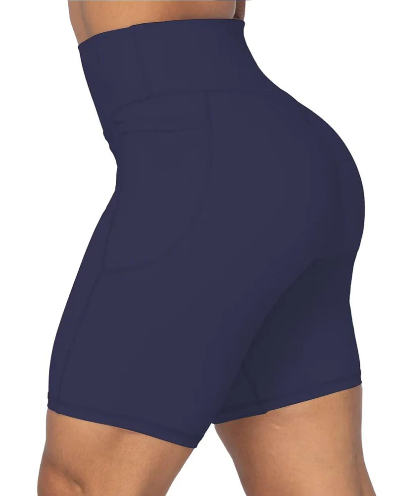 8 Biker Shorts for Women with Pockets