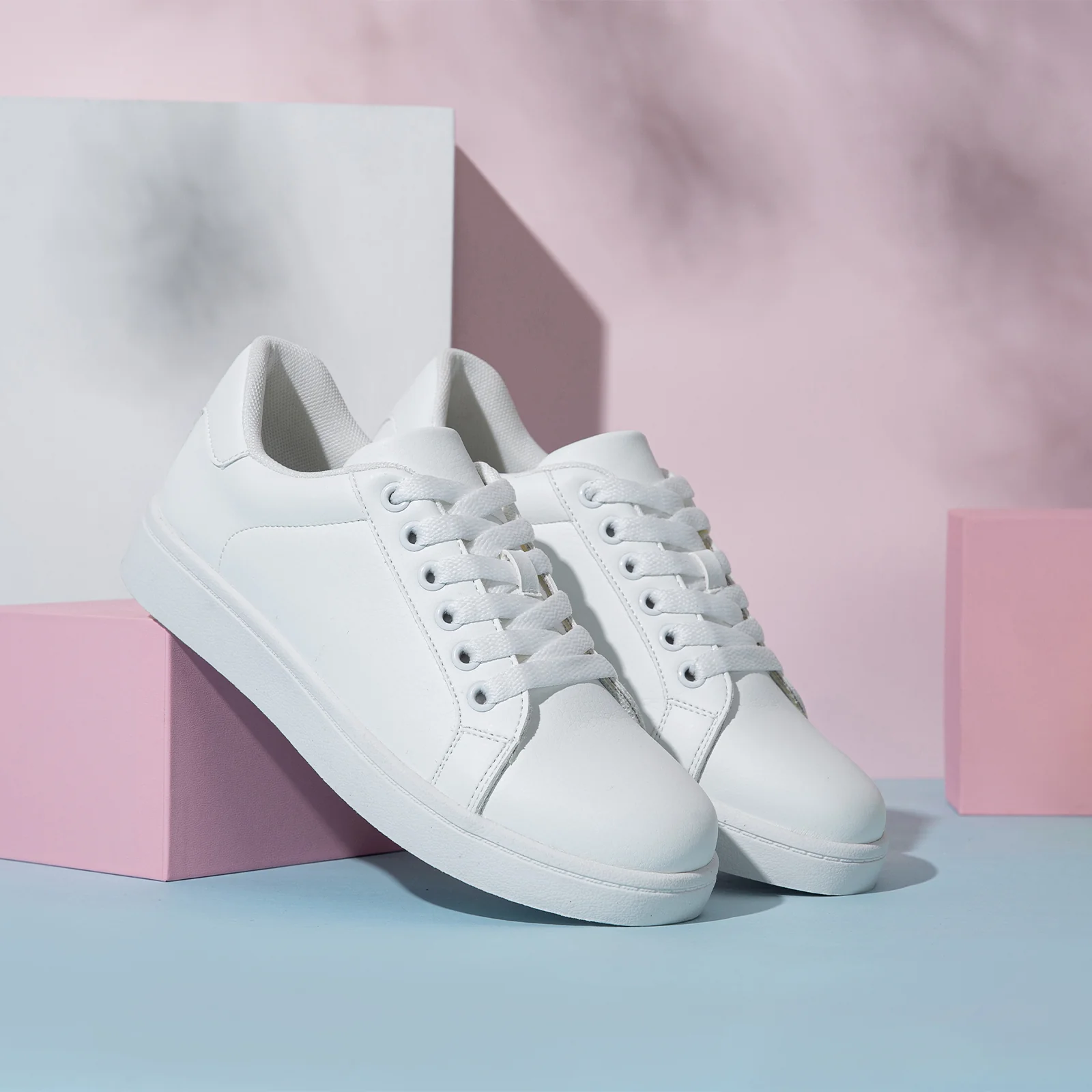 Vepose Women's 8003+8003L+8005 Fashion Lace Up Comfortable Casual Tennis Sneakers