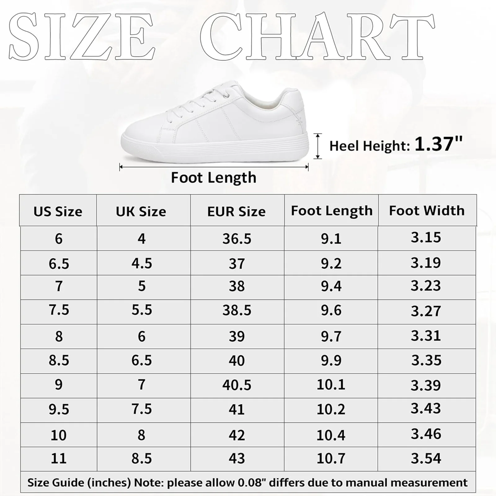 Vepose 8013 White Sneakers for Women, Casual Fashion Flat Low Top Comfortable Classic Shoes