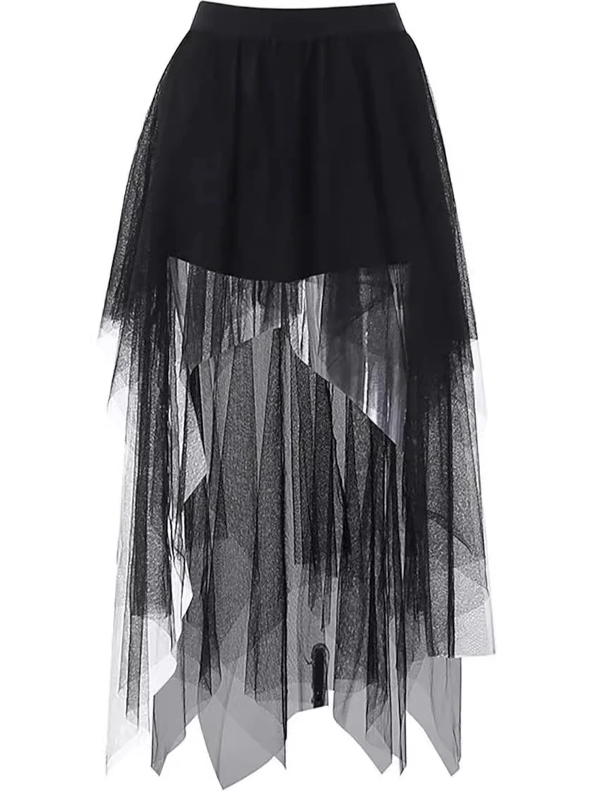 Witchy Gothic Tulle Skirt