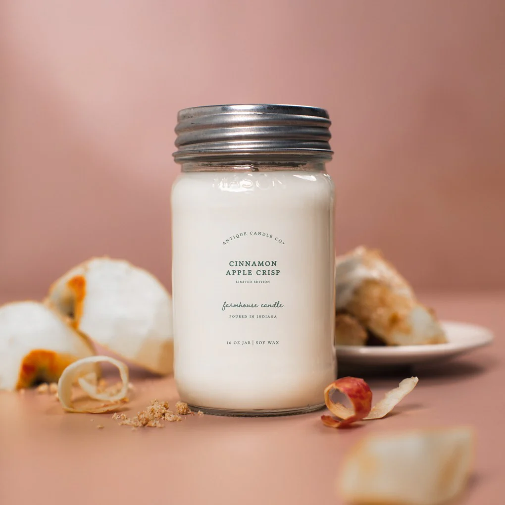 Cinnamon Apple Crisp 16 oz candle