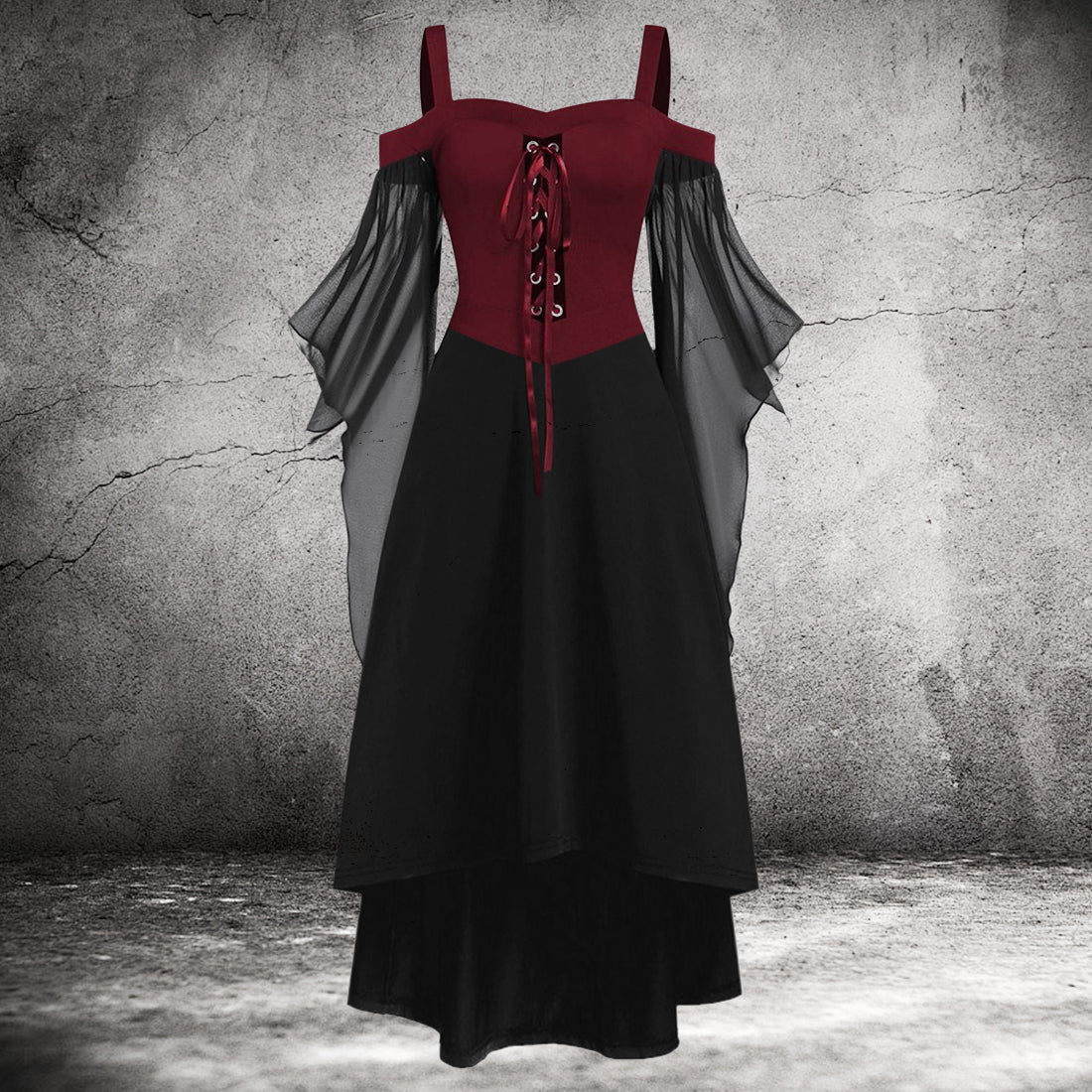 Dark Romance Gothic Evening Gown