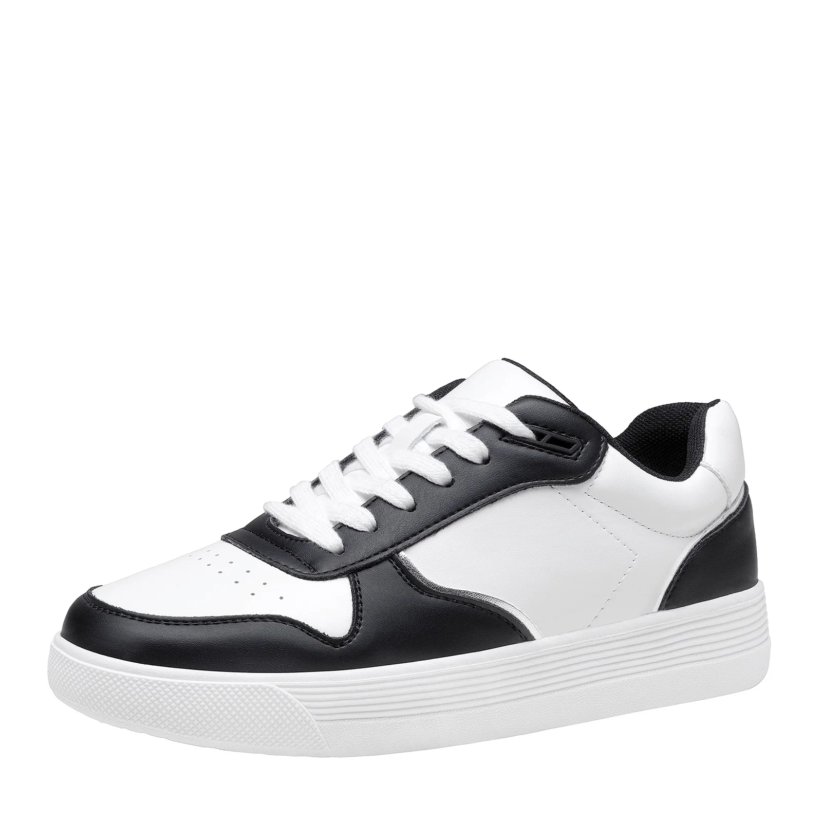 Vepose Women's 8001 Fashion Sneakers, Arch Support Lace-up Casual Sneaker, Tennis Walking Dress Shoes for Lady