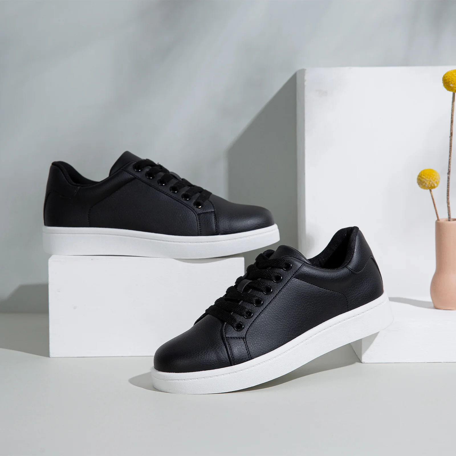 Vepose Women's 8003+8003L+8005 Fashion Lace Up Comfortable Casual Tennis Sneakers