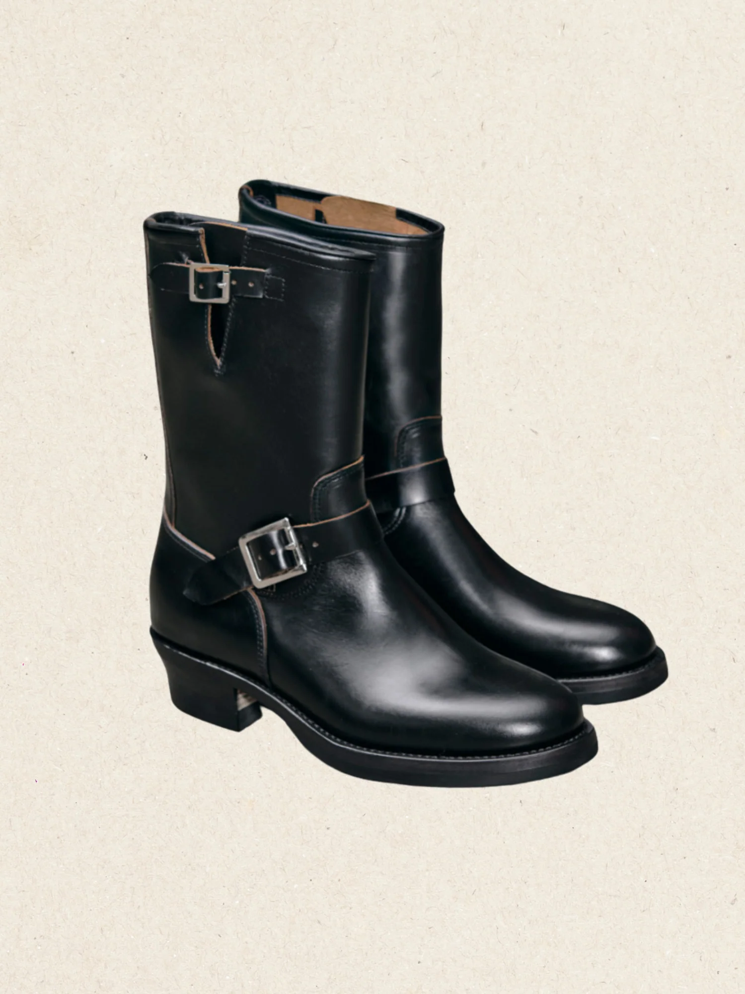 Engineer Boots for Men | Tea-Core Leather, Vibram Sole, Moto-Ready Durability