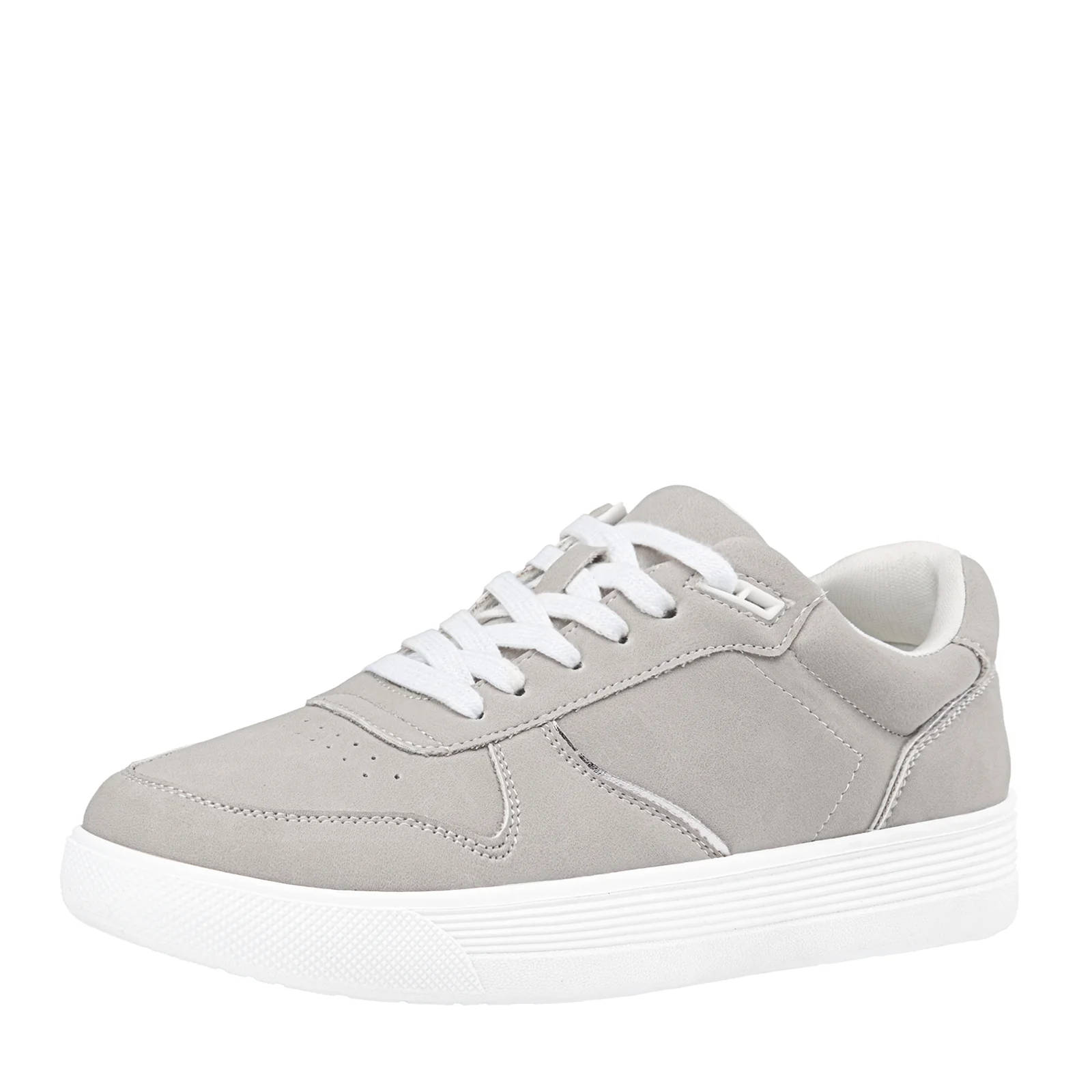 Vepose Women's 8001 Fashion Sneakers, Arch Support Lace-up Casual Sneaker, Tennis Walking Dress Shoes for Lady