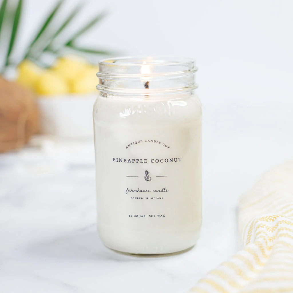 Pineapple Coconut 16 oz candle