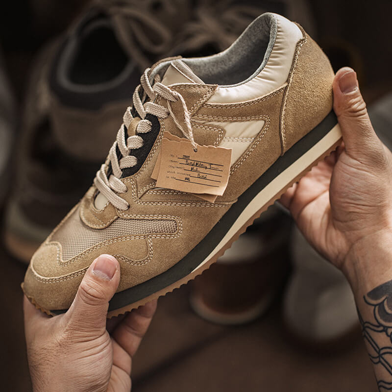 Men's Retro Running Shoes|British Retro Sneakers|Tralfagar