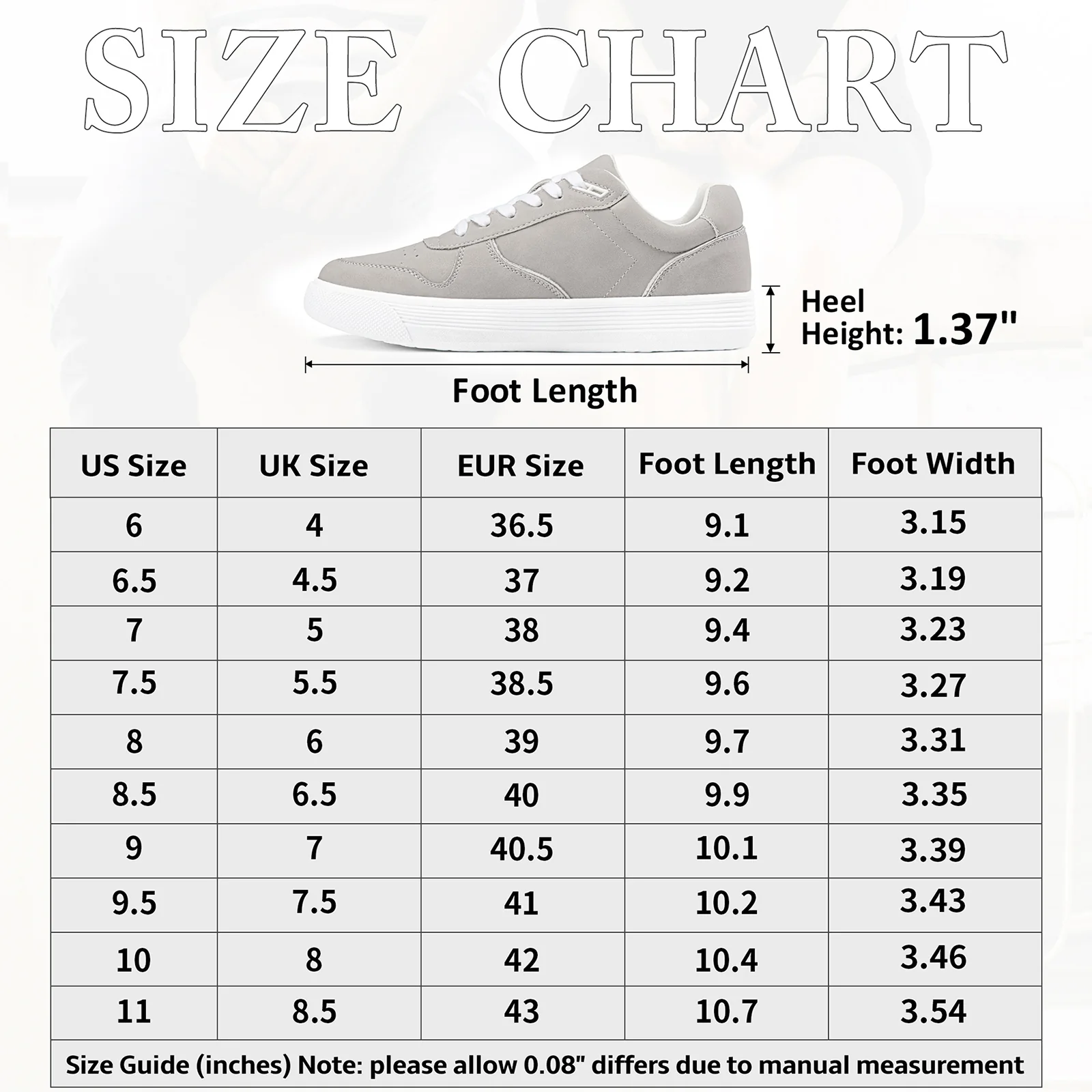 Vepose Women's 8001 Fashion Sneakers, Arch Support Lace-up Casual Sneaker, Tennis Walking Dress Shoes for Lady
