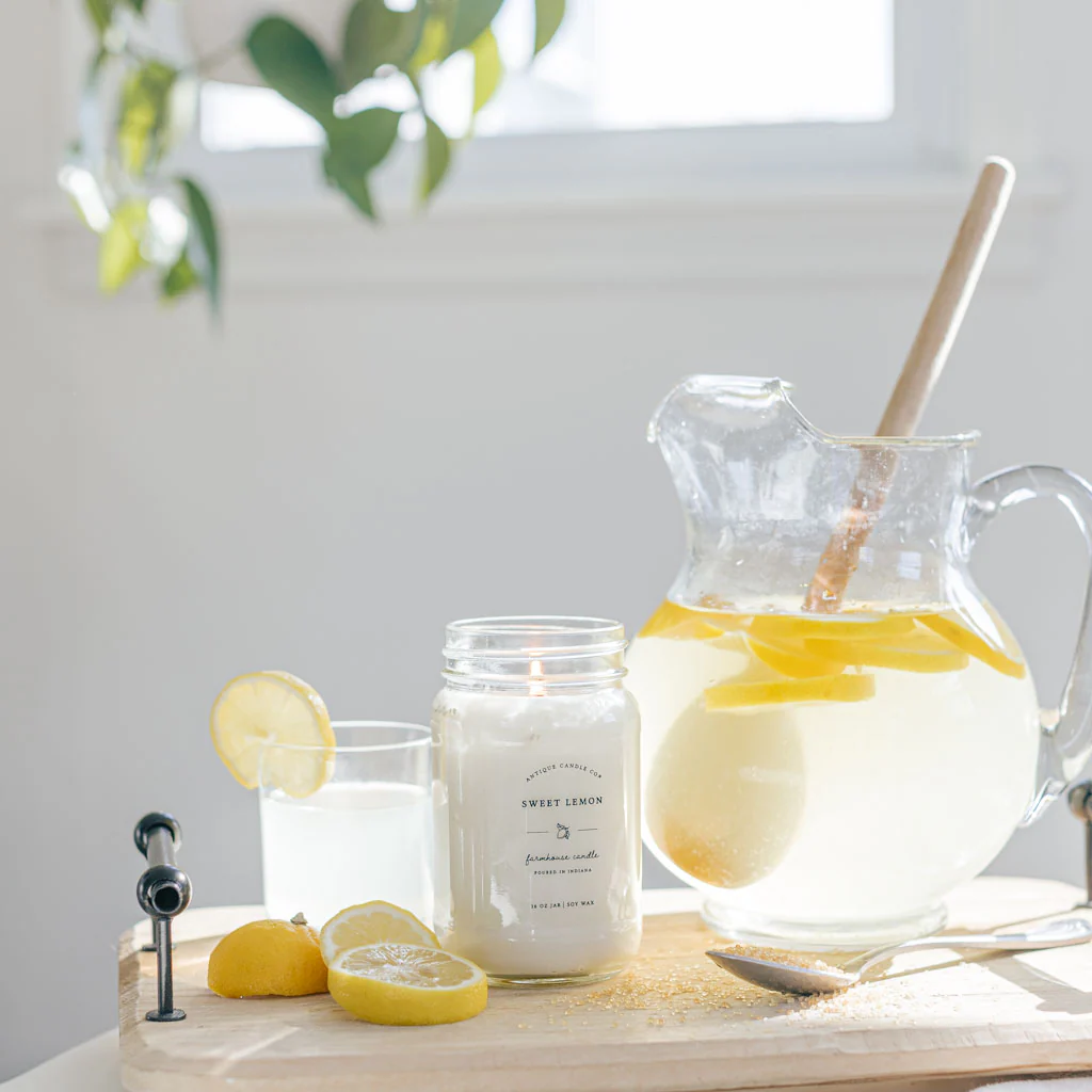 Sweet Lemon 16 oz candle