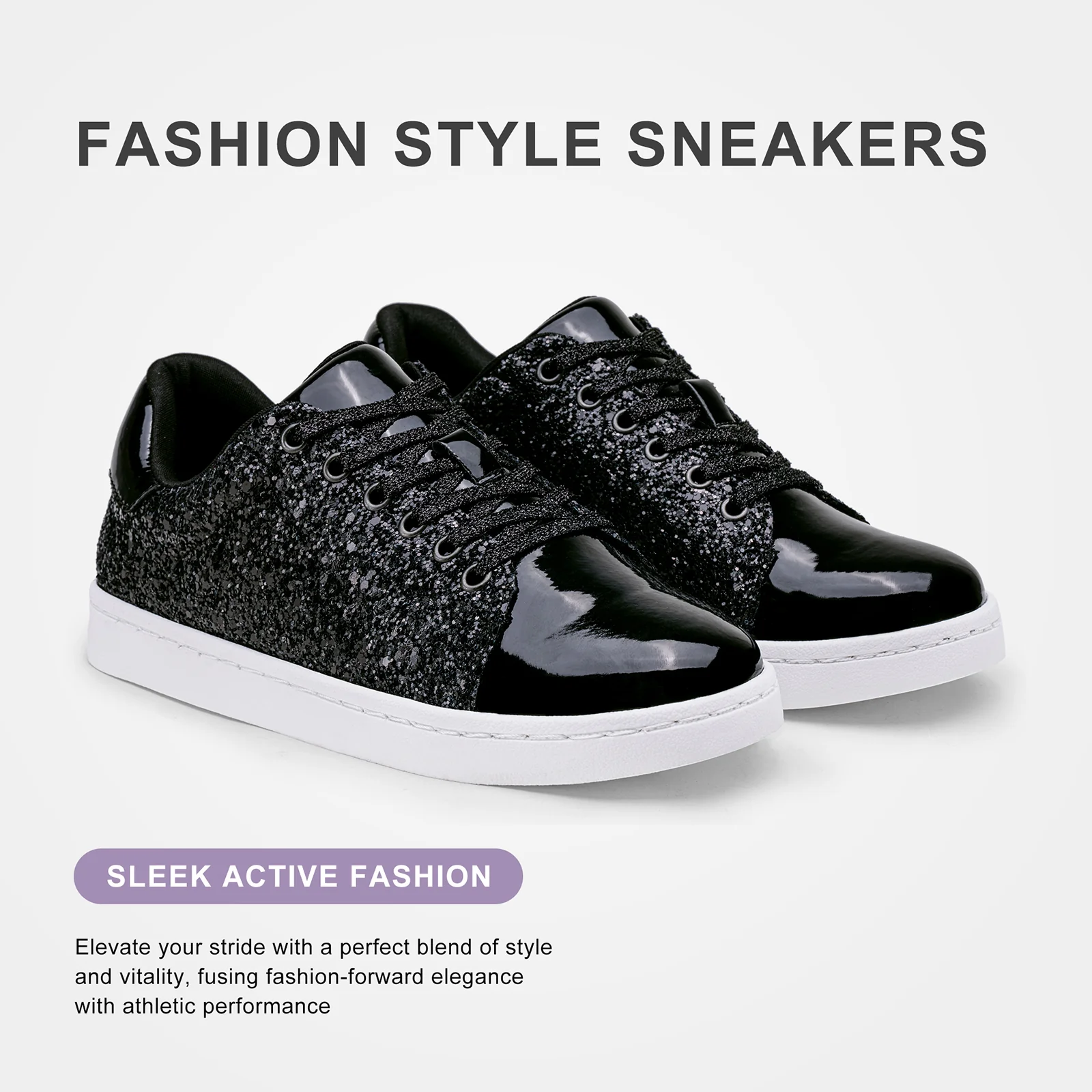 Vepose Women's 8002G Fashion Sneakers Casual Shoes Comfortable Dress Sneaker