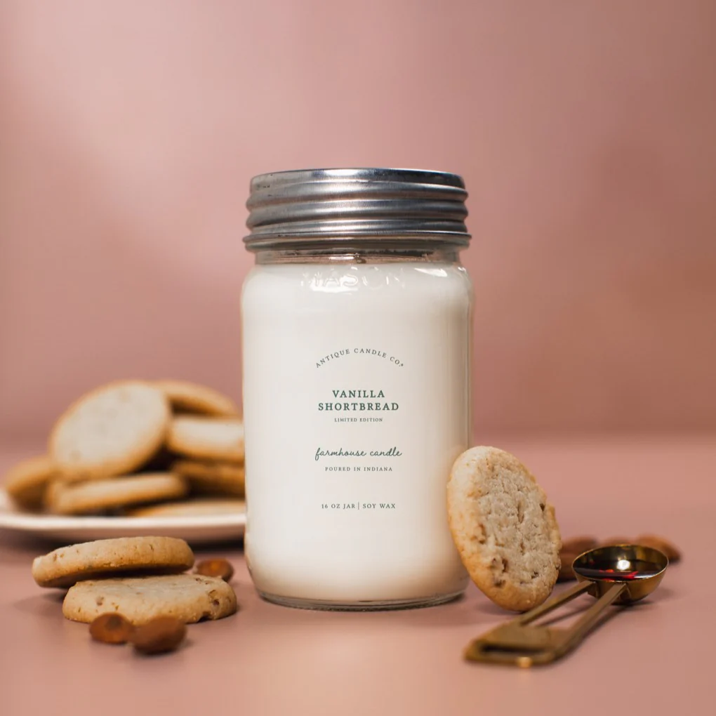 Vanilla Shortbread 16 oz candle