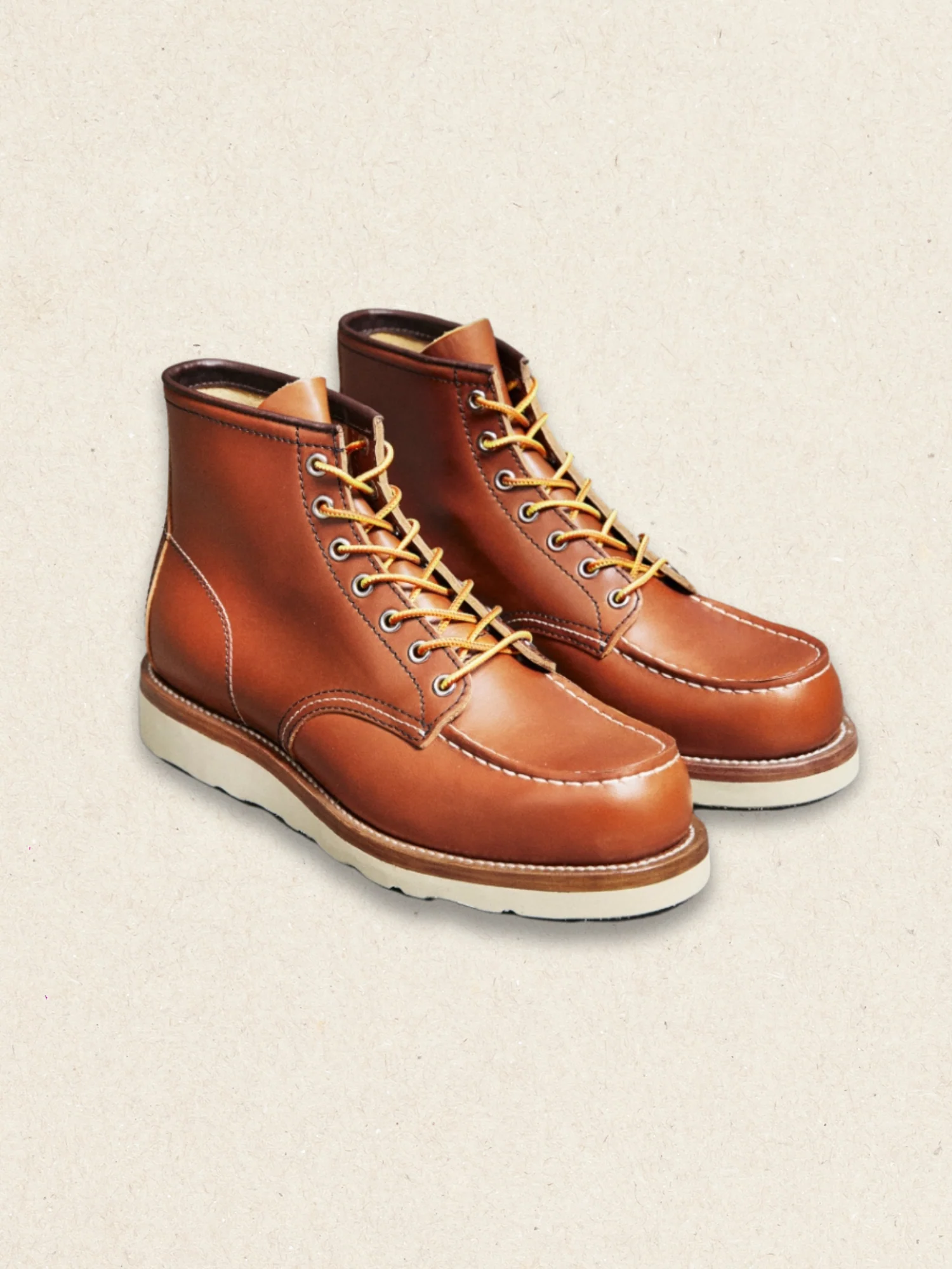 Centurion Moc Toe Boots | Full-Grain Leather, Vibram Lug Sole