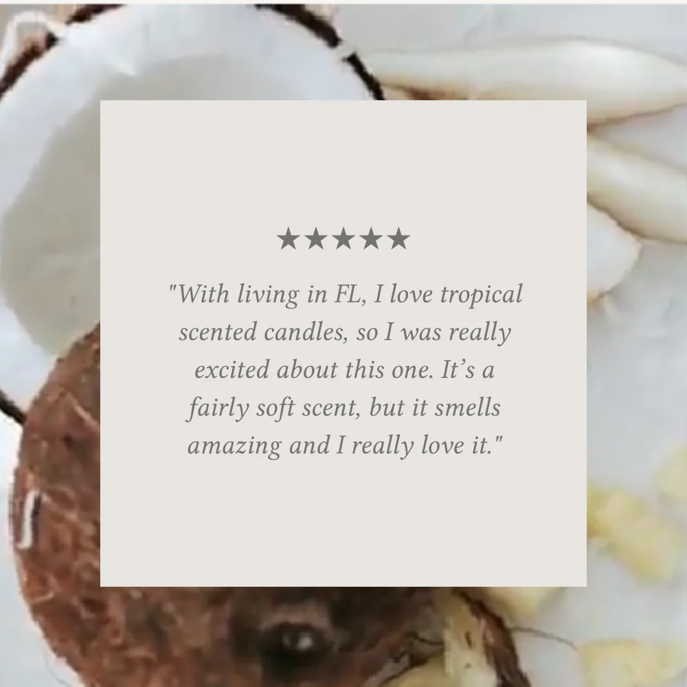 Pineapple Coconut 16 oz candle